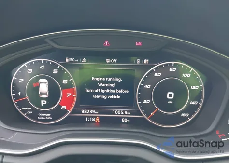 2018 Audi Sq5 3.0T Premium Plus z USA, uszkodzony, nr VIN WA1A4AFY4J2007707